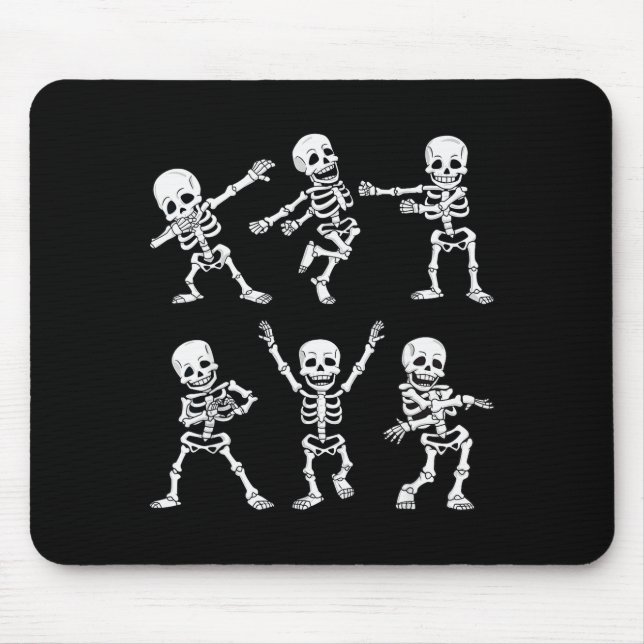 Tapis De Souris Dancing Skeletons Dance Challenge Boys Girl Kids H (Devant)