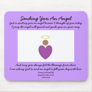 Tapis de souris d'ange