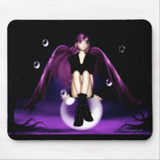 Tapis de souris d'ange d'Anime