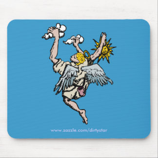 Tapis de souris d'ange d'escalade
