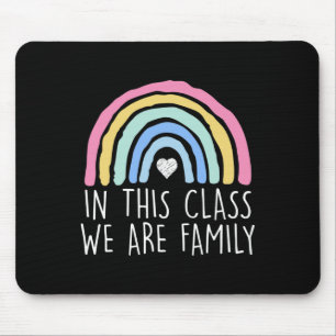 Tapis De Souris Dans Cette Classe, Nous Sommes Étudiants Familiaux