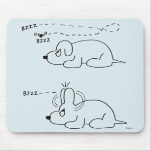 Tapis De Souris Dans l'âge d'un chien