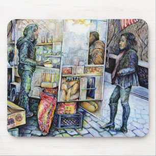 Tapis De Souris Dans l'amour avec les problèmes, et dans les probl