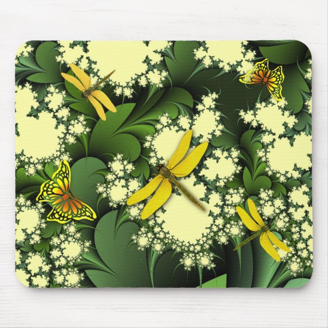 Tapis De Souris Dans Le Jardin Mousepad (Devant)