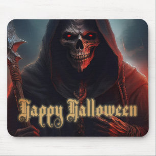 Tapis De Souris Dans l'ombre de la Faucheuse - Halloween