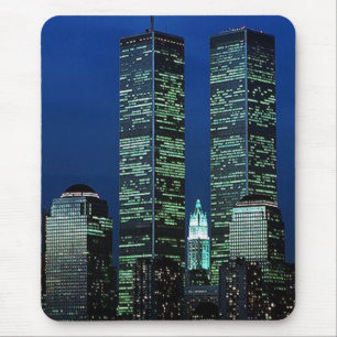 Tapis De Souris Dans Memoriam dans la mémoire des Tours jumelles