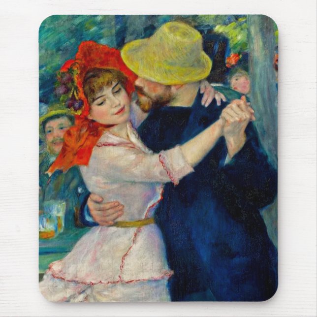 Tapis De Souris Danse à Bougival Pierre Renoir (Devant)