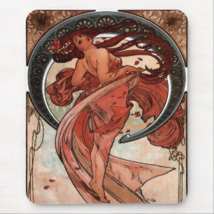 Tapis De Souris Danse d'Alfons Mucha