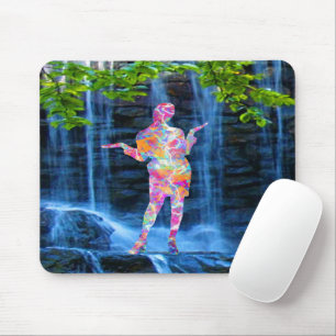 Tapis de souris Danser avec la nature