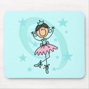 Tapis De Souris Danseur classique - T-shirts Brown et cadeaux