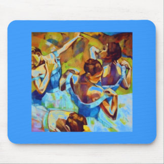 Tapis De Souris danseurs bleus
