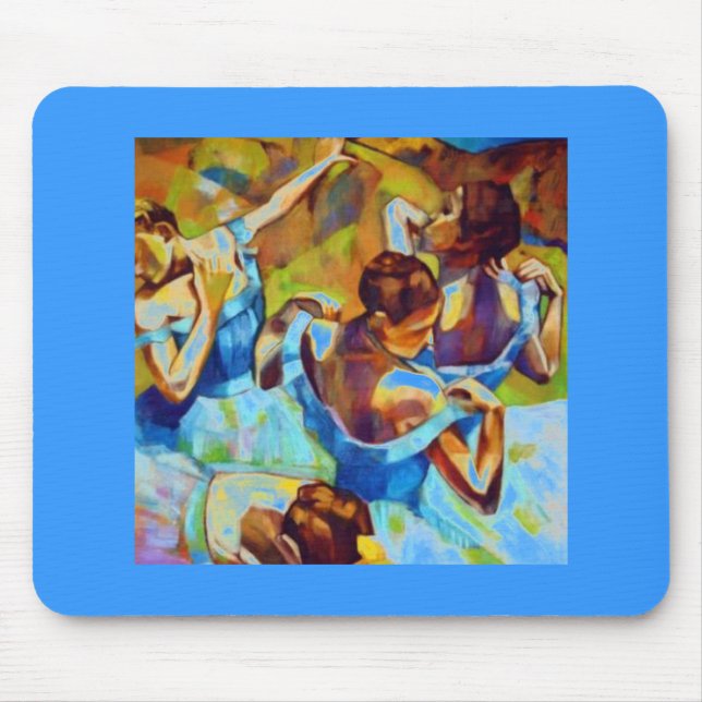 Tapis De Souris danseurs bleus (Devant)