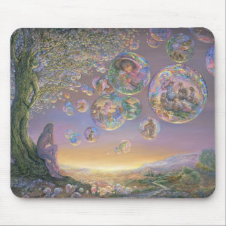 Tapis de souris d'arbre de bulle