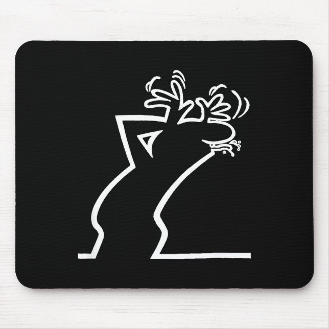 Tapis De Souris Dark Humor Sarcasm Funny Quote Witty Irony Office  (Devant)