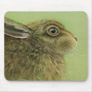 Tapis de souris d'art lapin