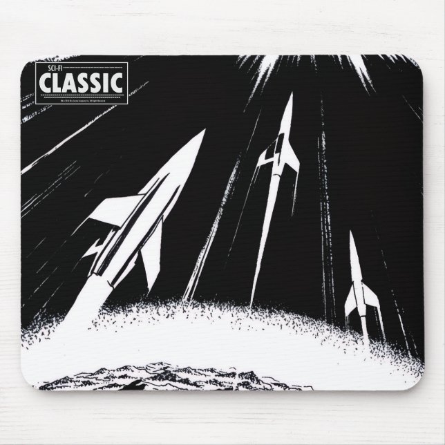 Tapis de souris d'art spatial classique de la SCI- (Devant)