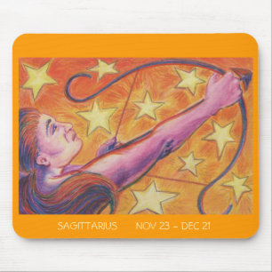 Tapis De Souris Dates du Zodiac Sagittarius mousepad