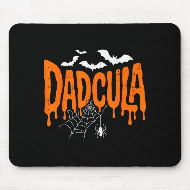 Tapis De Souris Daula Costume Drôle d'Halloween pour Papa Chauve-S (Devant)