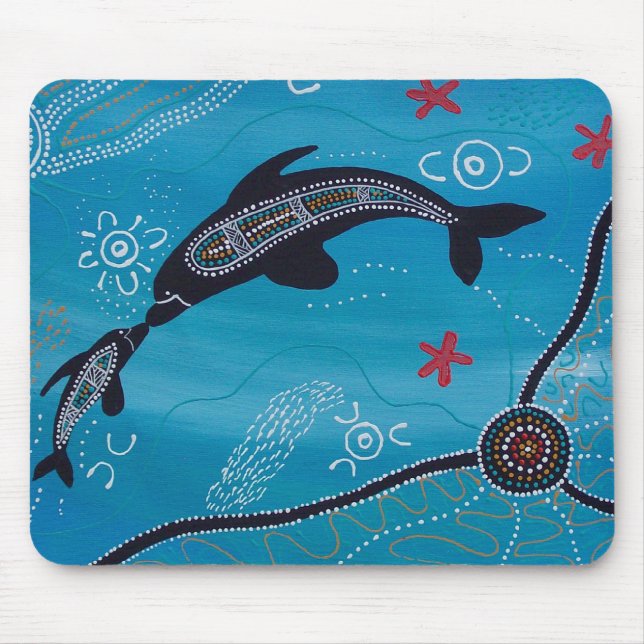 Tapis De Souris Dauphin & Calf Dream (Devant)