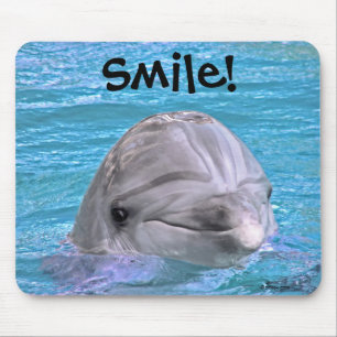 Tapis De Souris Dauphin de sourire - sourire !