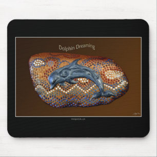 Tapis De Souris DAUPHIN RÊVANT le mammifère marin MousePad