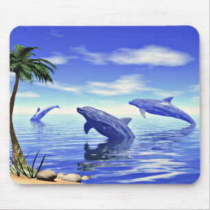 Tapis De Souris Dauphins
