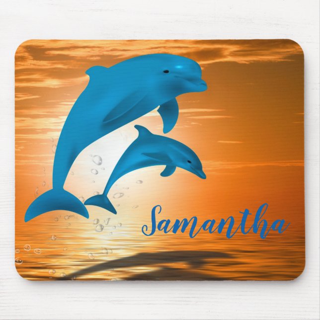 Tapis De Souris Dauphins (Devant)