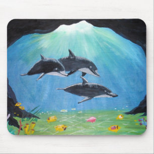 Tapis De Souris Dauphins