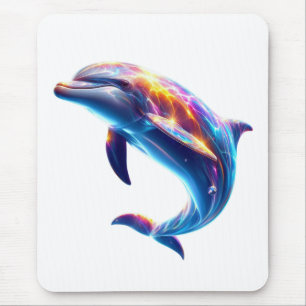 Tapis De Souris Dauphins Colorés Arts Mignons