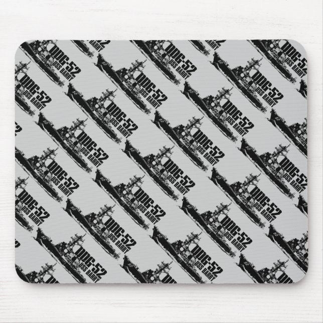 Tapis De Souris DDG-52 Barry Mousepad (Devant)