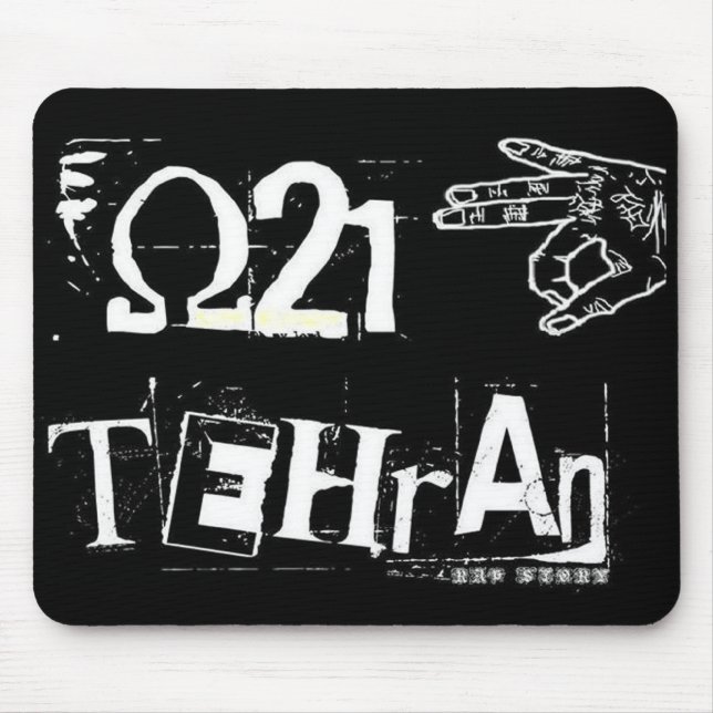 Tapis de souris de 021 Téhéran (Devant)