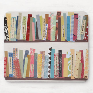 Tapis de souris de balade de bibliothèque