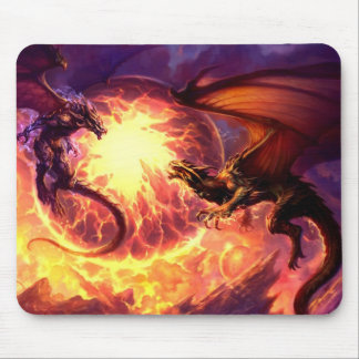 Tapis de souris de bataille de dragons