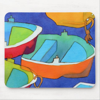 Tapis de souris de bateaux d'aviron