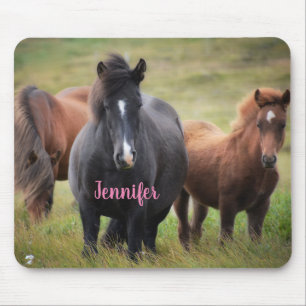 Tapis De Souris De beaux chevaux de nom