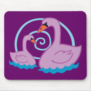 Tapis De Souris De beaux cygnes