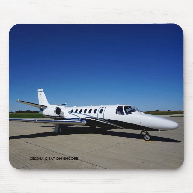 Tapis de souris de bis de citation de Cessna (Devant)