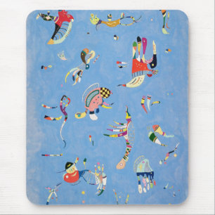 Tapis de souris de bleu de ciel de Kandinsky