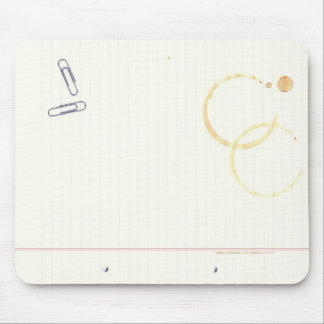 Tapis de souris de bloc-notes