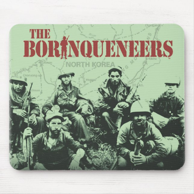 Tapis de souris de Borinqueneers (Devant)