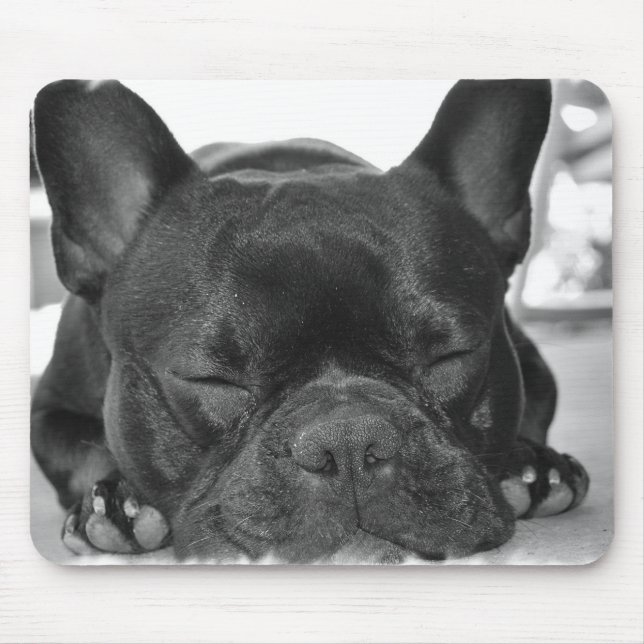 Tapis de souris de bouledogue français (Devant)
