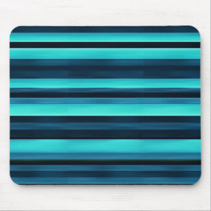Tapis de souris de bureau minimaliste à rayure ble