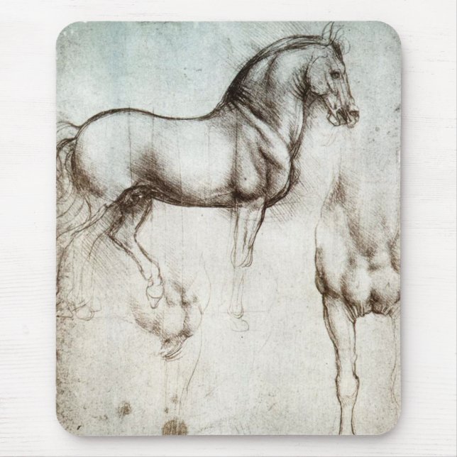 Tapis de souris de cheval de da Vinci (Devant)