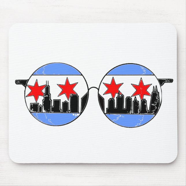 tapis de souris de chicaGOggles (Devant)