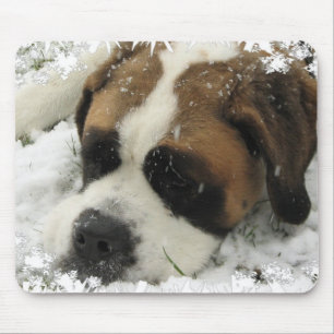 Tapis de souris de chien de St Bernard