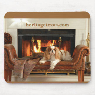 Tapis de souris de chien d'héritage brun clair