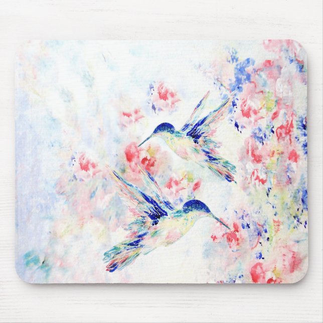 Tapis de souris de colibris (Devant)