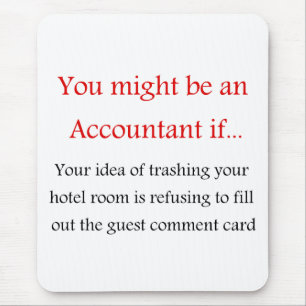 Tapis de souris de comptable