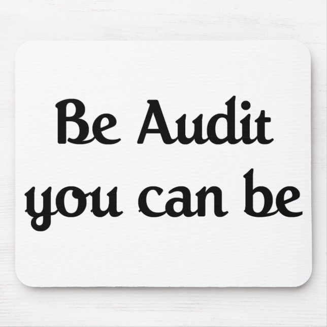 Tapis de souris de comptable (Devant)