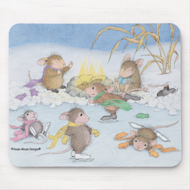 Tapis de souris de Designs® de Maison-Souris (Devant)